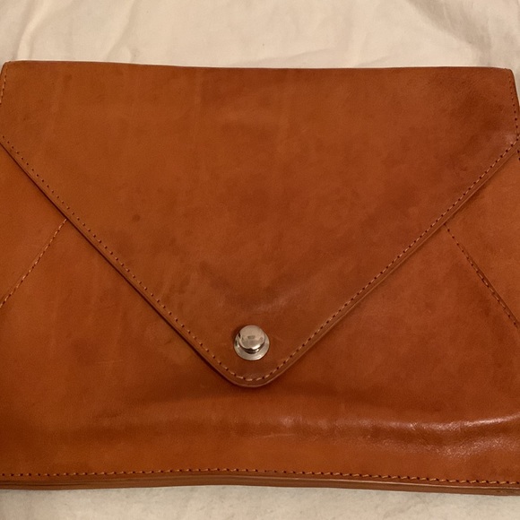 3.1 Phillip Lin Leather Envelope Bag with Suede Interior & Dustbag - Picture 8 of 9